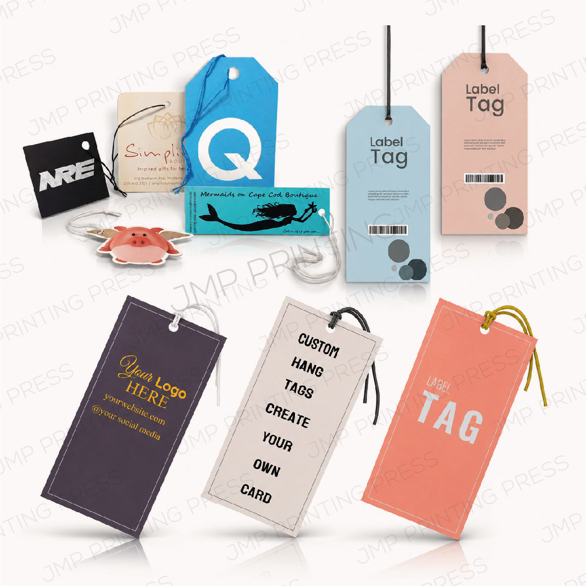 Fabric Label & Tags30626-03 HANG PRICE TAG PRINTING UAE - Image 1