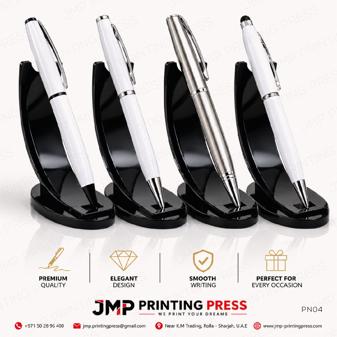 PN04-03 EXECUTIVE METAL PEN PRINTING UAE - Image 1