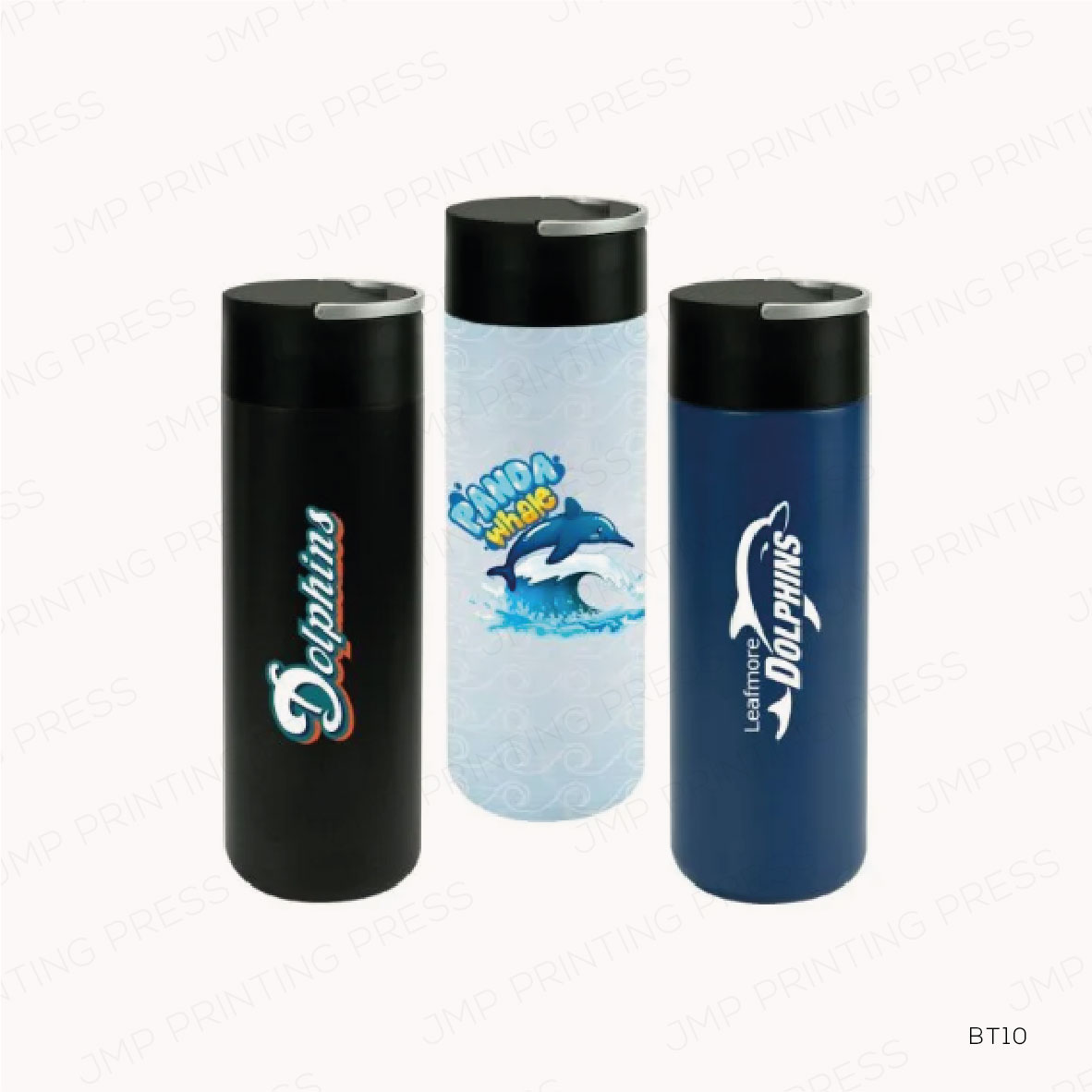 BT-10 DOUBLE WALL SS BOTTLES, TWIST-OFF LID WITH PHONE HOLDER 600ML PRINTING UAE - Image 1