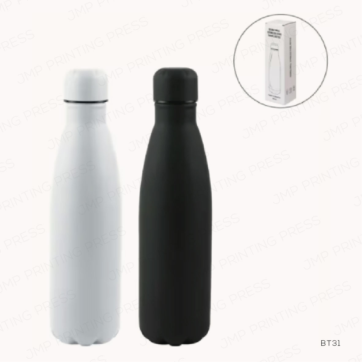 BT31-42-01 PREMIUM SOFT TOUCH MATT COLA BOTTLES 500ML PRINTING UAE - Image 1