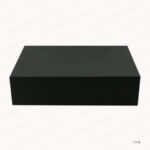 BLACK PLAIN GIFT BOX A3 SIZE WITH MAGNETIC CLOSURE PRINTING UAE - Image 3