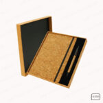 CORK NOTEBOOK AND BALL PEN GIFT SET PRINTING UAE