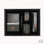 GS31 - OFFICE GIFT SETS IN A BLACK CARDBOARD GIFT BOX PRINTING UAE