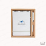 ANTIBACTERIAL GIFT SET WITH NOTEPAD & PEN PRINTING UAE