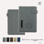 NOTEBOOK WITH POCKET & MAGNETIC PRINTING UAE
