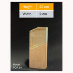 (PCR-54 to PCR-59) CRYSTAL SHIELD AWARD PRINTING UAE