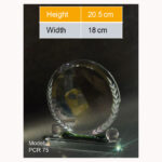 (PCR-72 to PCR-77) CRYSTAL SHIELD AWARD PRINTING UAE - Image 4