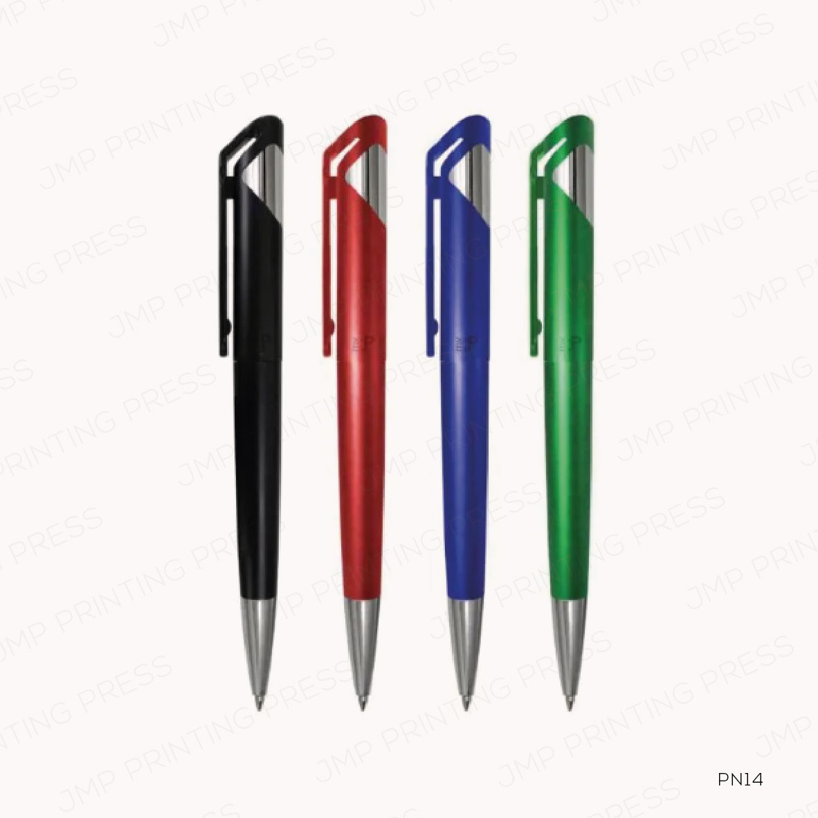 PN14-01 BRANDED PLASTIC PENS PRINTING UAE - Image 1