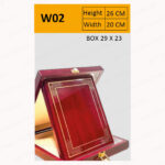  (W01 to W06) WOODEN PLAQUE AWARD PRINTING UAE - Image 2