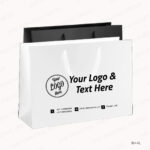 A4 READYMADE PAPER BAG – LANDSCAPE 32 × 25 × 10 CM PRINTING UAE