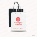A4 READYMADE PAPER BAG – VERTICAL 25 × 32 × 10 CM PRINTING UAE