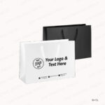 A5 READYMADE PAPER BAG – LANDSCAPE 25 × 20 × 9 CM PRINTING UAE