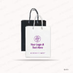 A6 READYMADE PAPER BAG – VERTICAL 12 × 16 × 7 CM PRINTING UAE