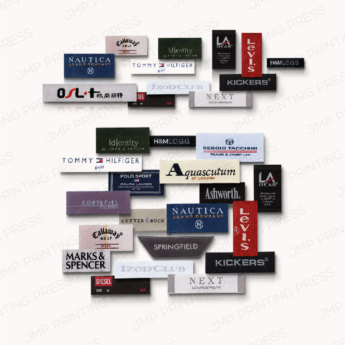 FABRIC LABEL17826-01 WOVEN LABEL PRINTING UAE - Image 1