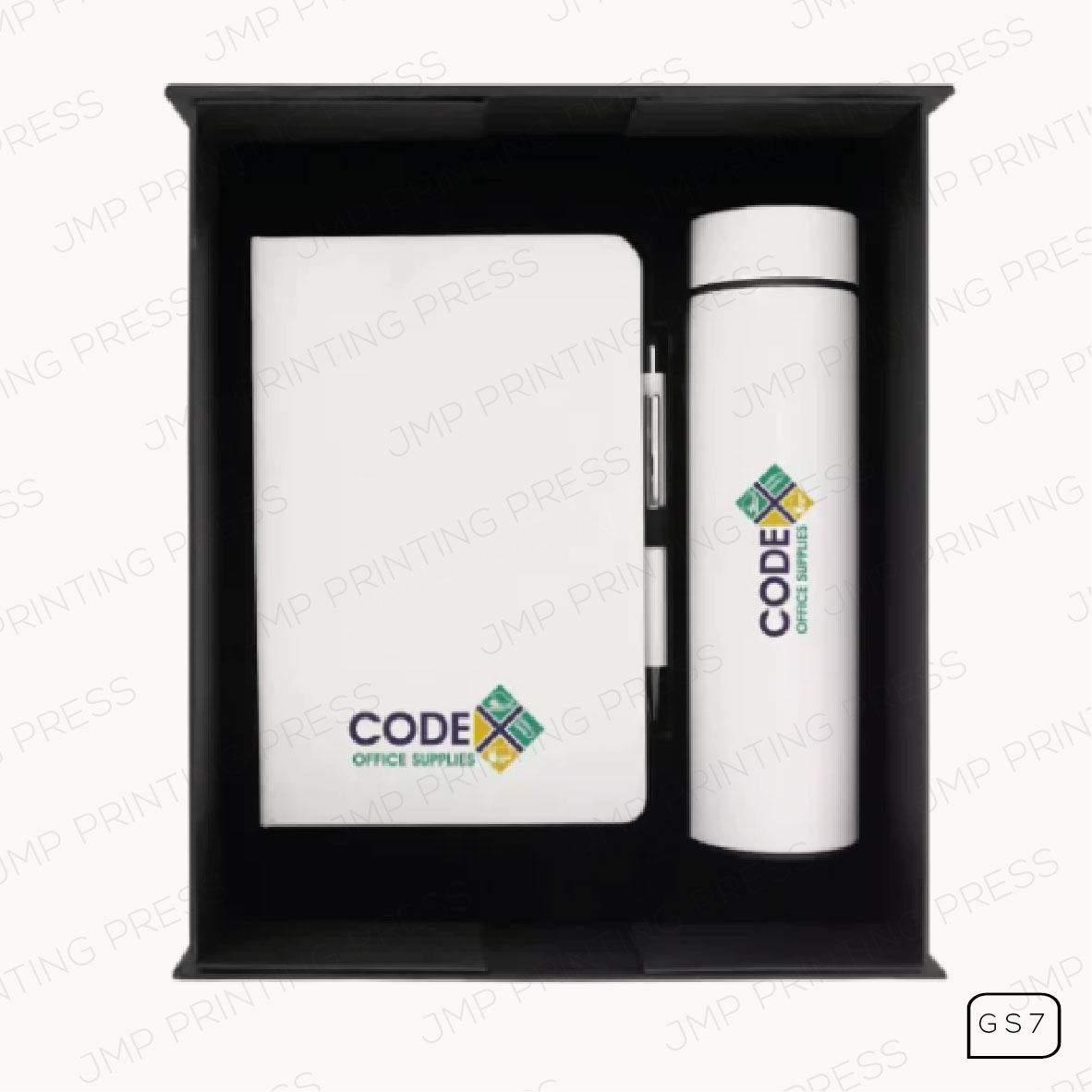 GS1716826-01 GS17 - PREMIUM CORPORATE GIFT SET WITH LED TEMPERATURE BOTTLE PRINTING UAE - Image 1
