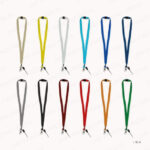 LN14 – LANYARD WITH CROCODILE CLIP, MOBILE HOLDER & SAFETY LOCK PRINTING UAE