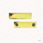 N40B - GOLD PIN NAME BADGES PRINTING UAE - Image 2