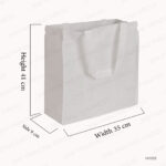 NW16 - A3 VERTICAL NON WOVEN BAG | 41x9x35cm PRINTING UAE - Image 2