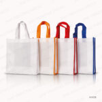 NW18 - A5 WHITE NON-WOVEN BAGS 24×9×20 CM PRINTING UAE
