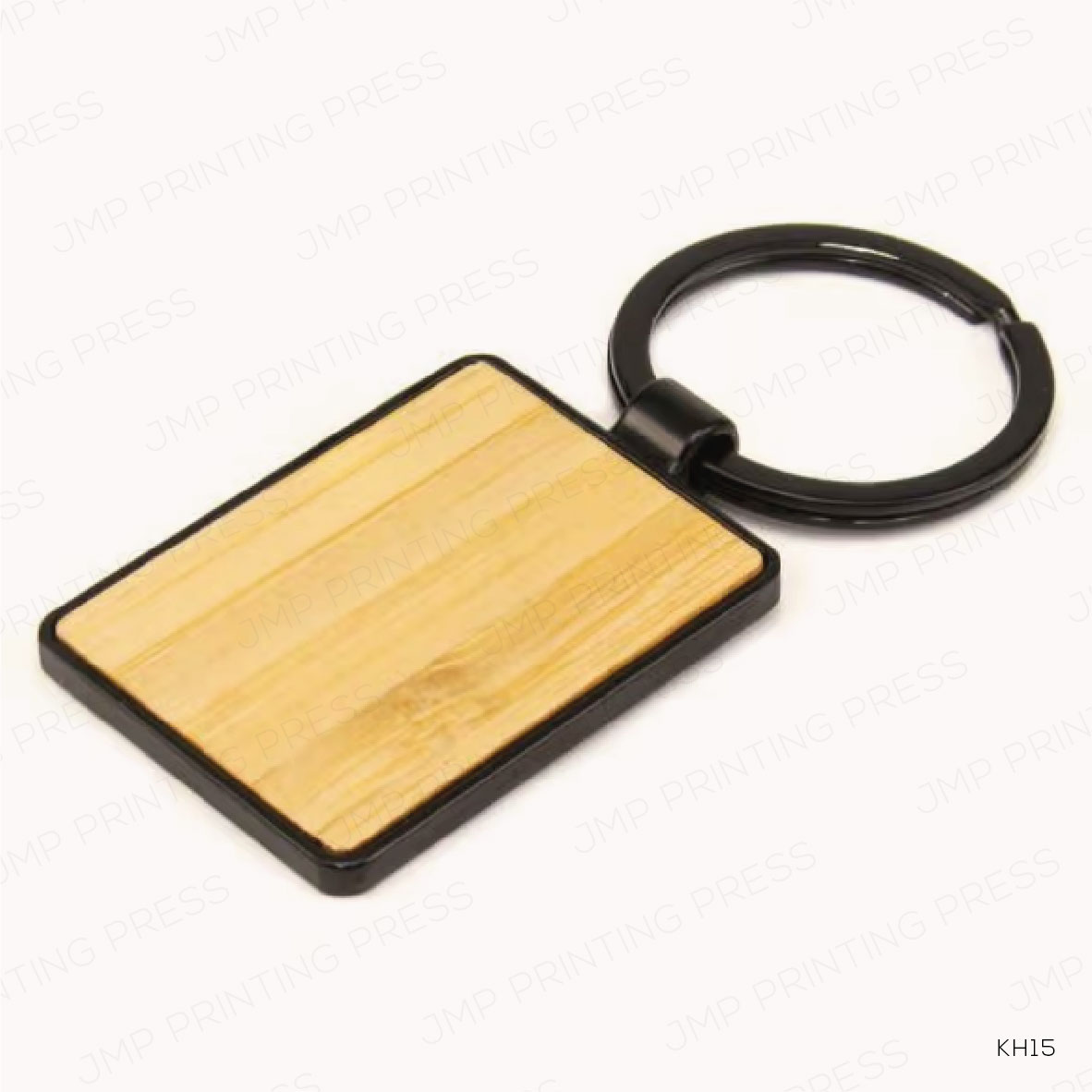 KH15-01 KH15 - METAL & BAMBOO KEYCHAINS PRINTING UAE - Image 1