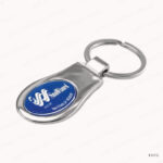 KH26 - OVAL SHAPED METAL KEYCHAINS | PRINTING UAE - Image 2