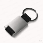 KH31 - METAL KEYCHAIN WITH STRAP | PRINTING UAE - Image 4