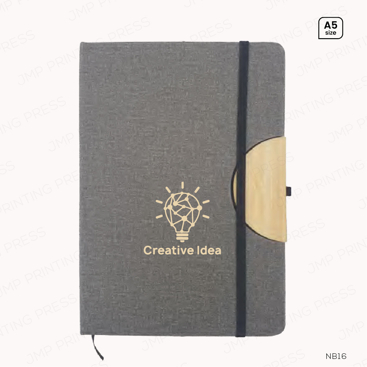 NB165926-01 NB16 - NOTEBOOK WITH FOLDABLE COVER PRINTING UAE - Image 1