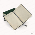 NB29 - Soft PU Cover Notebooks in A5 Size with Metal Plate Bookmark - Image 2