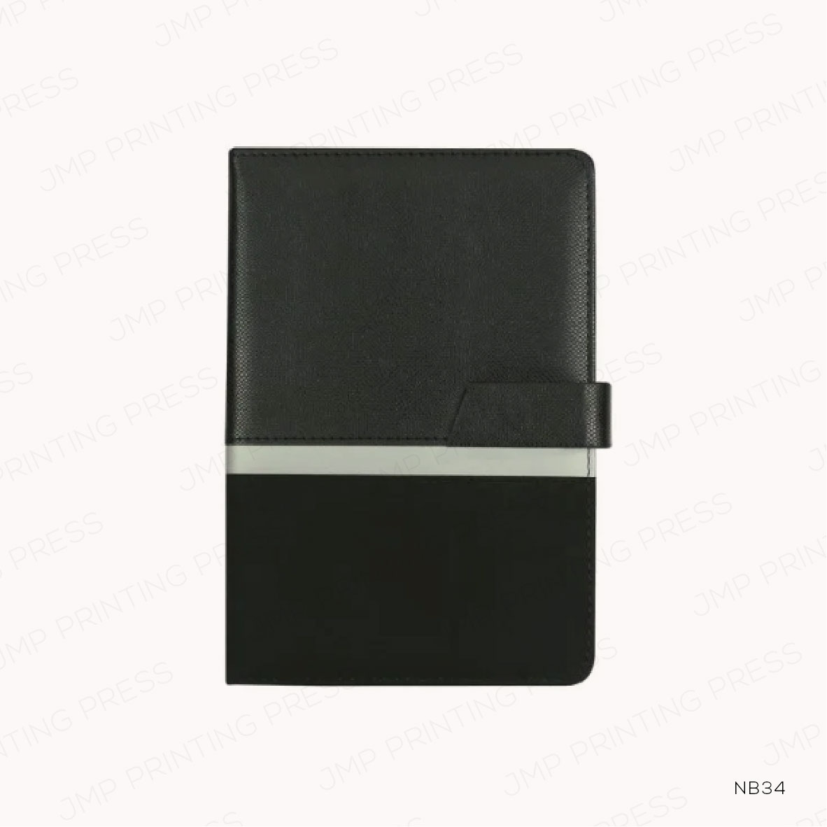 NB34-01 NB34 - DORNIEL A5 PU NOTEBOOKS WITH MAGNETIC FLAP PRINTING UAE - Image 1