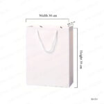 A3 READYMADE PAPER BAG – VERTICAL 30 × 39 × 10 CM PRINTING UAE - Image 2