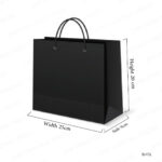 A5 READYMADE PAPER BAG – LANDSCAPE 25 × 20 × 9 CM PRINTING UAE - Image 2