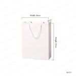 A5 READYMADE PAPER BAG – VERTICAL 20 × 25 × 9 CM PRINTING UAE - Image 2