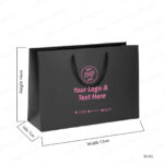 A6 READYMADE PAPER BAG – LANDSCAPE 12 × 16 × 7 CM PRINTING UAE - Image 2
