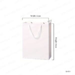 A6 READYMADE PAPER BAG – VERTICAL 12 × 16 × 7 CM PRINTING UAE - Image 2