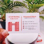 STANDARD BUSINESS CARD 350gsm PRINTING UAE - Image 3
