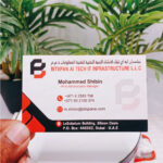 STANDARD BUSINESS CARD 350gsm PRINTING UAE - Image 5