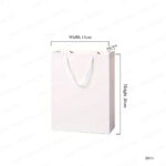M READYMADE PAPER BAG – VERTICAL 15 × 20 × 8 CM PRINTING UAE - Image 2