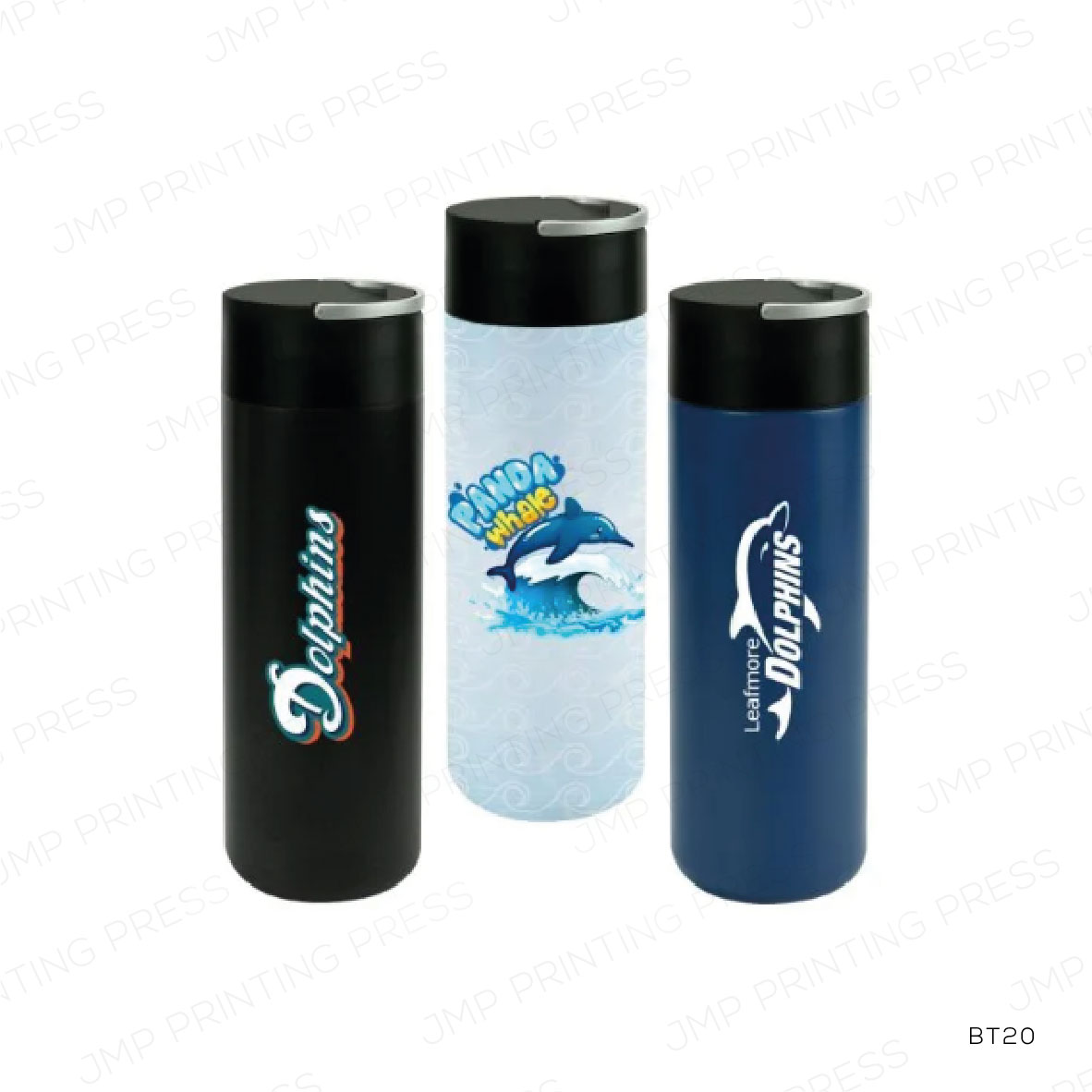 BT11-2015926-10 DOUBLE WALL SS BOTTLES, TWIST-OFF LID WITH PHONE HOLDER 600ML PRINTING UAE - Image 1