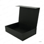 GB14 - BLACK PLAIN GIFT BOX A3 SIZE WITH MAGNETIC CLOSURE PRINTING UAE