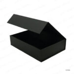 GB14 - BLACK PLAIN GIFT BOX A3 SIZE WITH MAGNETIC CLOSURE PRINTING UAE - Image 2