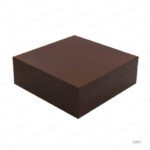 GB17 - LUXURY WOODEN FINISH PVC GIFT BOX SIZE XL PRINTING UAE