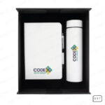 GS17 - PREMIUM CORPORATE GIFT SET WITH LED TEMPERATURE BOTTLE PRINTING UAE