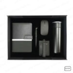 GS31 - OFFICE GIFT SETS IN A BLACK CARDBOARD GIFT BOX PRINTING UAE