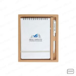 GS44 - ANTIBACTERIAL GIFT SET WITH NOTEPAD & PEN PRINTING UAE