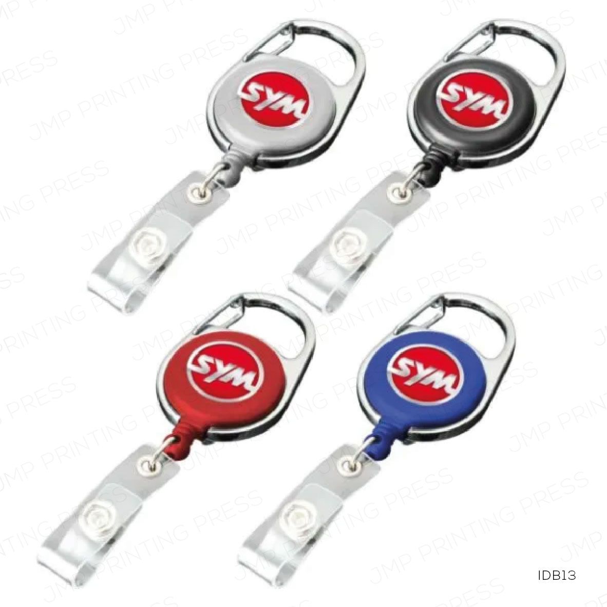IDB1310926-02 IDB13 - CARABINER REEL BADGES FOR ID CARDS PRINTING UAE - Image 1