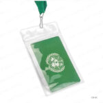 IDH11 - VERTICAL CLEAR ID CARD HOLDER WITH ZIP UAE