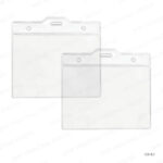 IDH12 - CLEAR PLASTIC ID CARD HOLDER UAE - Image 2