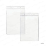 IDH13 - CLEAR PLASTIC ID CARD HOLDER UAE - Image 2