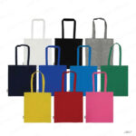 JB17 - RECYCLED COTTON BAGS WITH LONG STRAP PRINTING UAE 41 X 38CM - Image 2