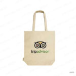 JB23 - RECYCLED COTTON CANVAS BAGS – 330 GSM PRINTING UAE 41.5 X 38CM - Image 2